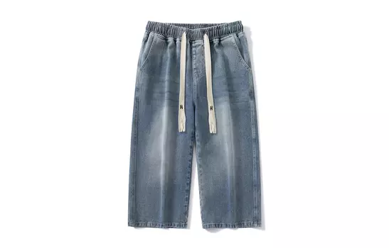 Джинсы унисекс HALEBOSS, Винтажный синий