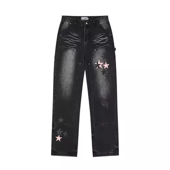 Джинсы унисекс HARSH AND CRUEL, черный