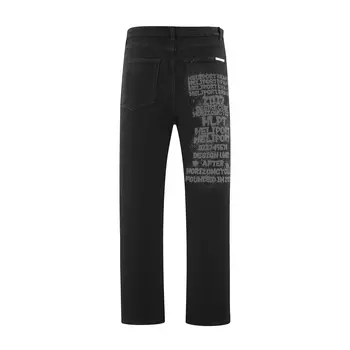 Джинсы унисекс HELIPORT, Черный