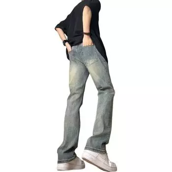 Джинсы унисекс HUANQIU, черный