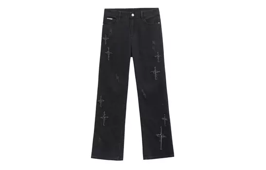 Джинсы унисекс ICONS Lab, Черный