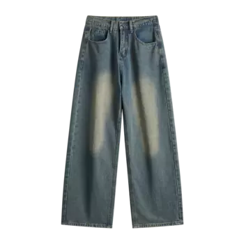 Джинсы унисекс IGOI, бирюзовый