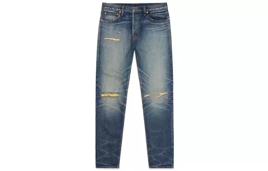 Джинсы унисекс индиго Fear Of God Essentials, индиго