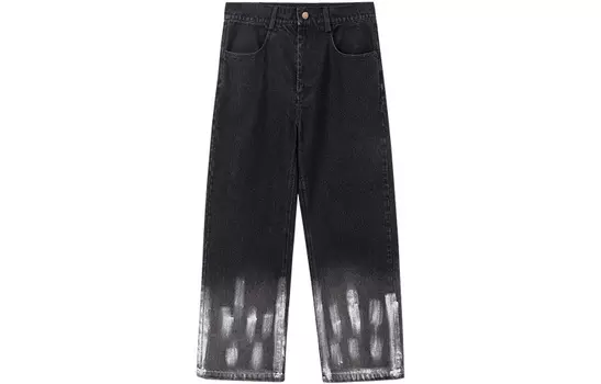 Джинсы унисекс iSaluteU, черный