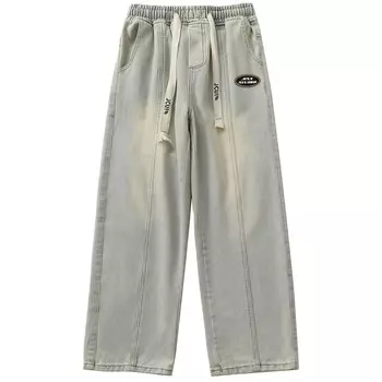 Джинсы унисекс Jcui, черный