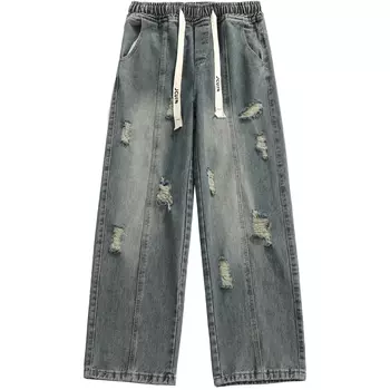 Джинсы унисекс JCUI, Светло-синий