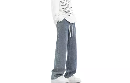 Джинсы унисекс JEANSWEST, черный/серый