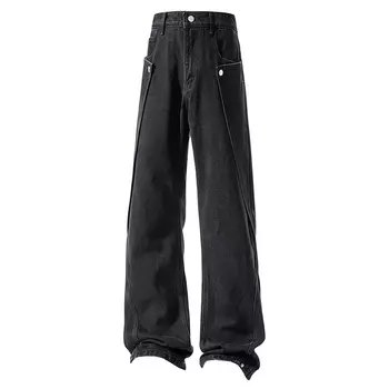 Джинсы унисекс Jeep, High Street Black