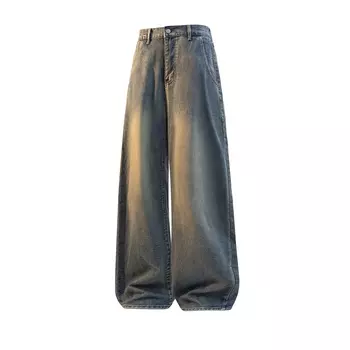 Джинсы унисекс Jungle Panda, Синий