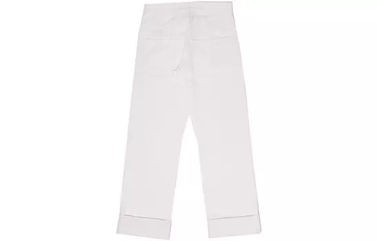 Джинсы унисекс коллекции Smiley белые Drew House, белый