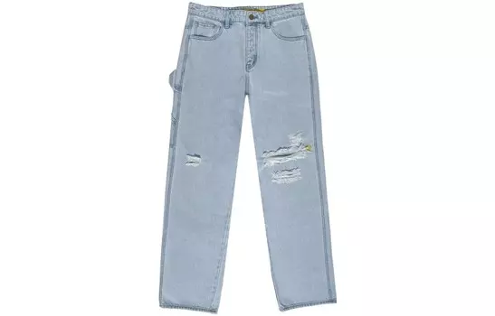 Джинсы унисекс коллекции Smiley Blue Drew House, синий