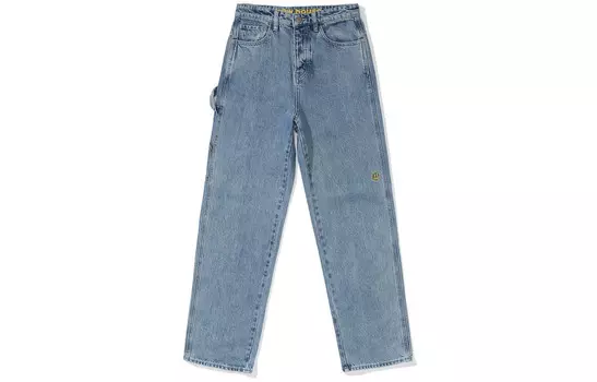 Джинсы унисекс коллекции Smiley Blue Drew House, синий