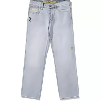 Джинсы унисекс коллекции Smiley светло-голубые Drew House, светло-голубой