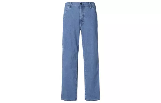 Джинсы унисекс королевский синий Uniqlo, синий