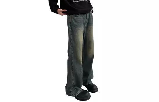 Джинсы унисекс KREATE, джинсовая ткань