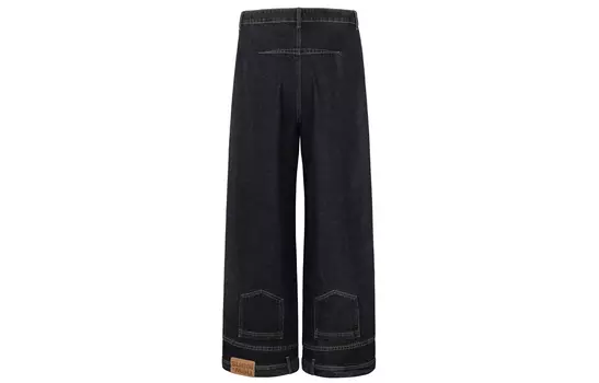 Джинсы унисекс KREATE, Мытый черный