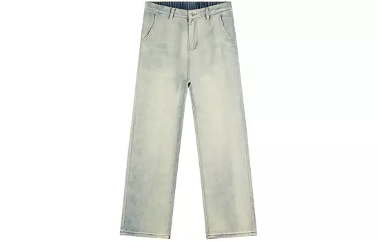 Джинсы унисекс LUCKY BRAND, Промытая желтая грязь