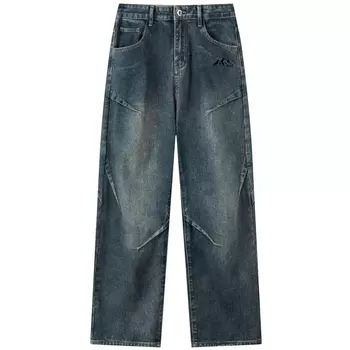 Джинсы унисекс Mackyo, Винтажный синий