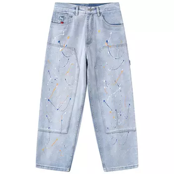 Джинсы унисекс MIND ERROR, Синий