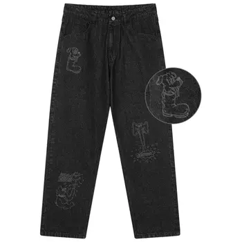 Джинсы унисекс MIND ERROR, Синий