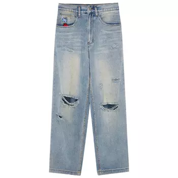 Джинсы унисекс MIND ERROR, синий