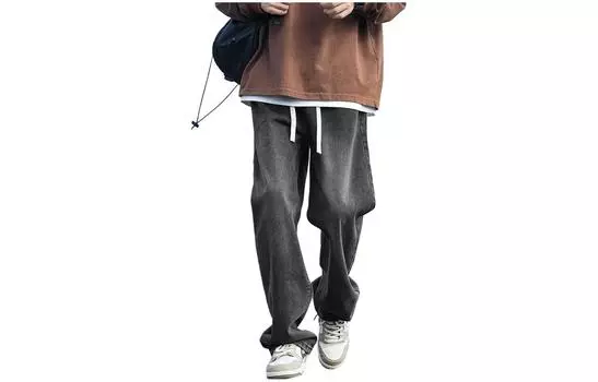 Джинсы унисекс MONTVOO, Выдержанная желтая грязь (обычная)