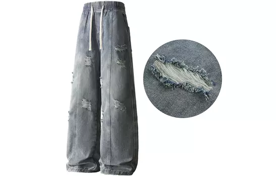 Джинсы унисекс No Tears, Черный