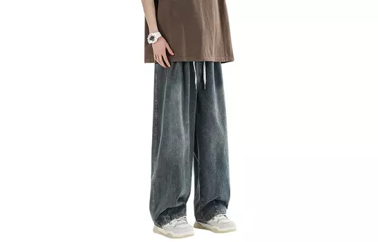 Джинсы унисекс OPOX, синий