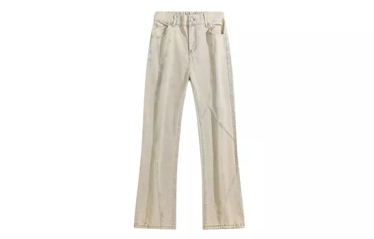 Джинсы унисекс Paddy Julia, Yellow Mud[Symmetrical Double Stitch]