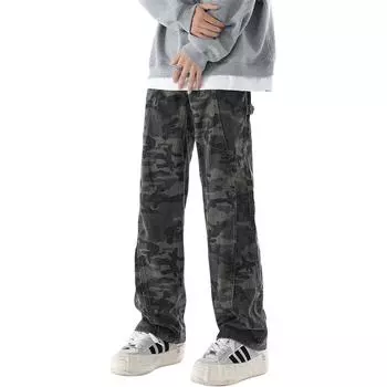 Джинсы унисекс Polar Bear POLAR BEAR, Камуфляж