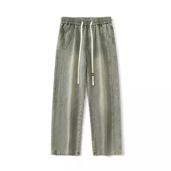 Джинсы унисекс Polar Bear POLAR BEAR, Промытая желтая грязь