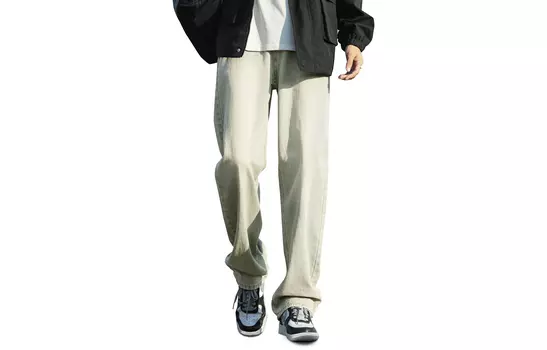 Джинсы унисекс Pxry, Средне-синий с начесом