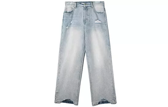 Джинсы унисекс ROARINGWILD, Светло-синий