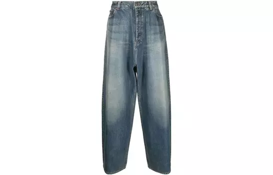 Джинсы унисекс синие Balenciaga, синий