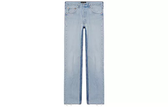 Джинсы унисекс синие Balenciaga, синий