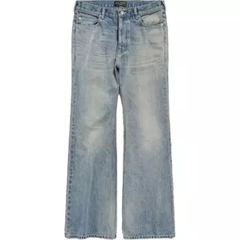 Джинсы унисекс синие Balenciaga, синий