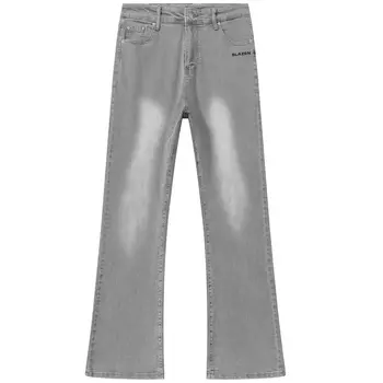 Джинсы унисекс Slazenger, Черный (серебряная заклепка)