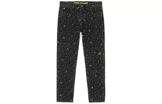 Джинсы унисекс Smiley Collection Starry Black Drew House, черный