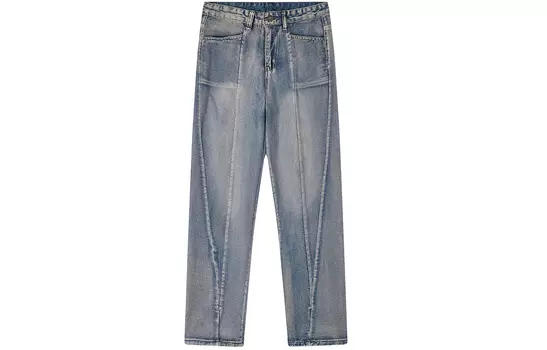 Джинсы унисекс Srme, Винтажный синий