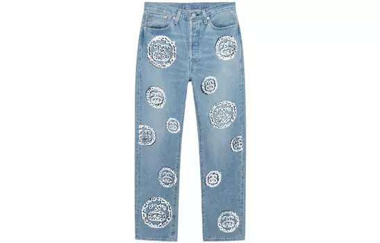 Джинсы унисекс Stussy, цвет Black