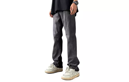 Джинсы унисекс SWAMP AREA, Серый