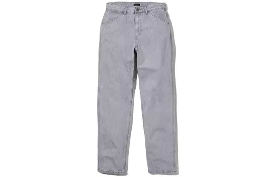 Джинсы унисекс светло-серые Uniqlo, серый