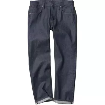 Джинсы унисекс темно-синие Uniqlo, темно-синий