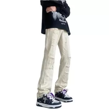 Джинсы унисекс TnTn, белый