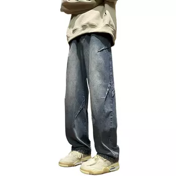 Джинсы унисекс TnTn, бирюзовый