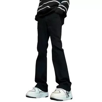 Джинсы унисекс TnTn, черно-серый