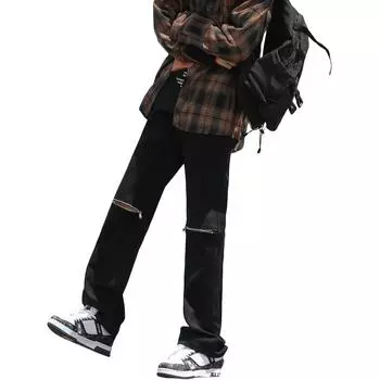 Джинсы унисекс TnTn, черный