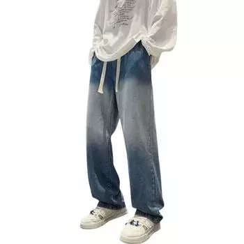 Джинсы унисекс TnTn, черный/серый