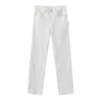 Джинсы унисекс UNKNOWTAL, Белый