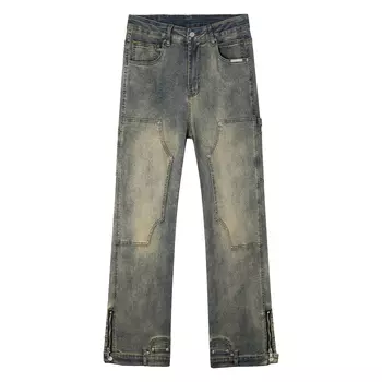 Джинсы унисекс UNKNOWTAL, Washed Blue